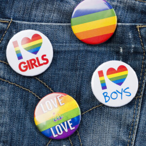 Chapas redondas de 25 mm.