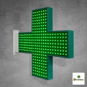 cruz farmacia led